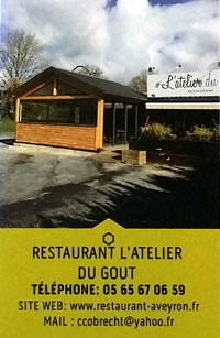 Restaurant <br />l'Atelier du gout